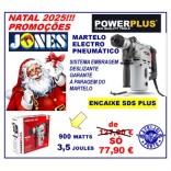 MARTELO PERCUTOR POWERPLUS 900 W